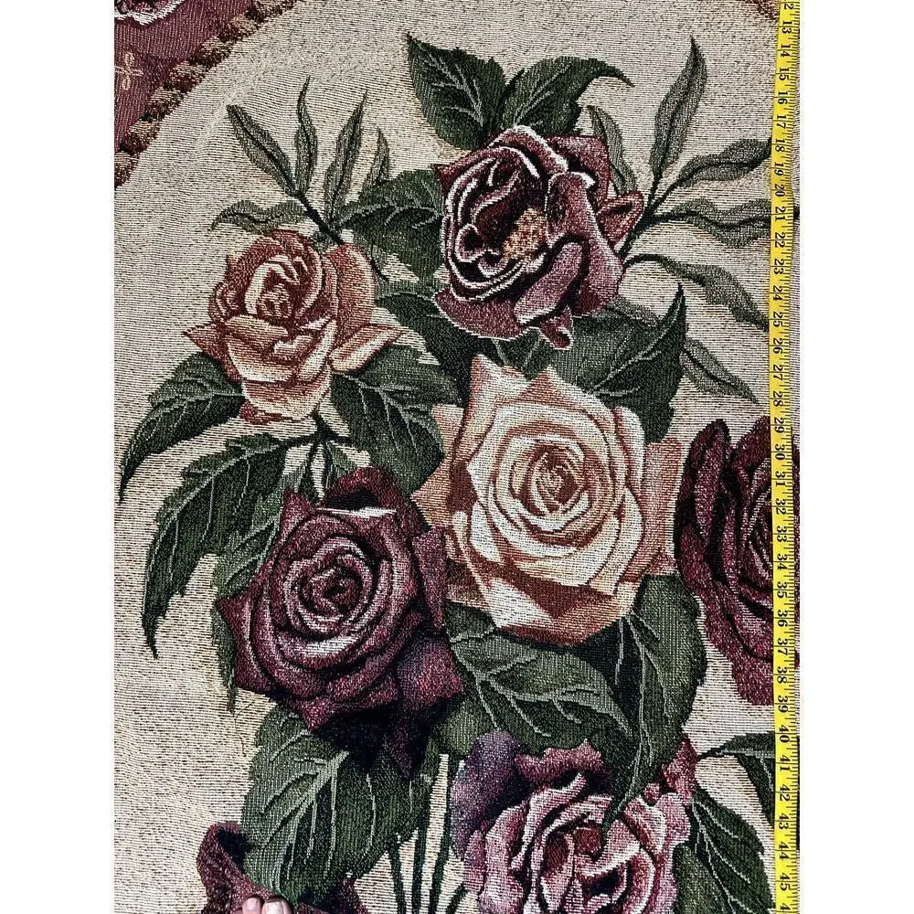 Vintage Wall Hanging Tapestry Decor Roses Terer Teresa Gonzales 72